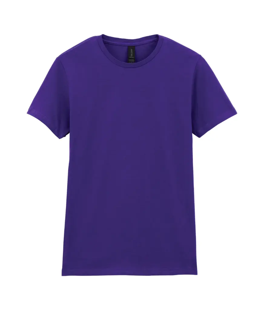 Softstyle® Fitted Ladies' T-shirt, purple — productfoto 30