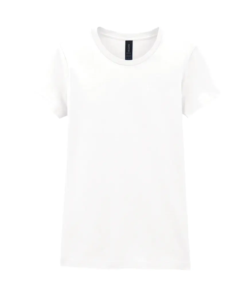 Softstyle® Fitted Ladies' T-shirt, white — productfoto 40