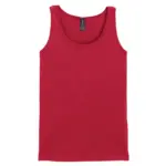 Softstyle® Fitted Ladies' Tank Top, cherry red — productfoto 5