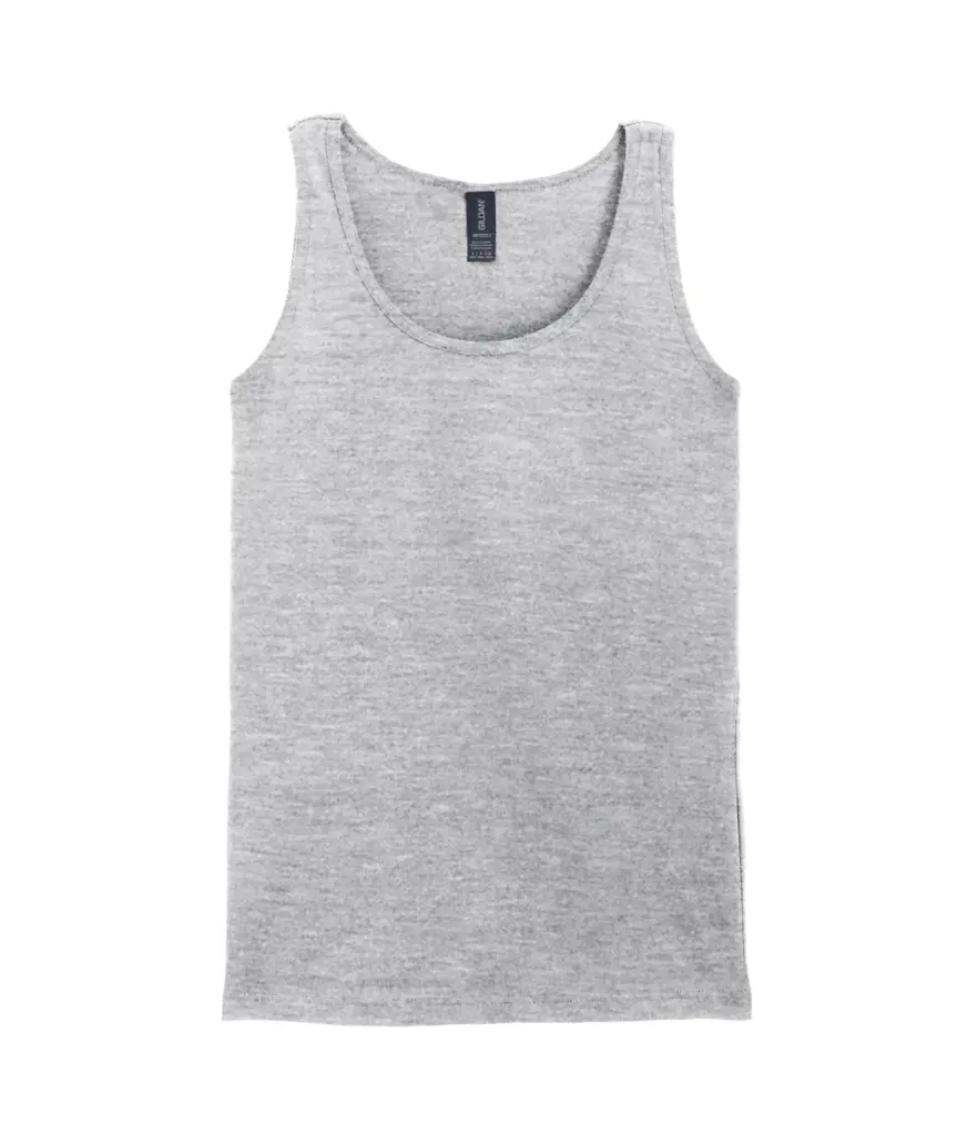 Softstyle® Fitted Ladies' Tank Top, rs sport grey — productfoto 7