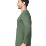 Softstyle® Euro Fit Adult T-shirt met lange mouwen — productfoto 2