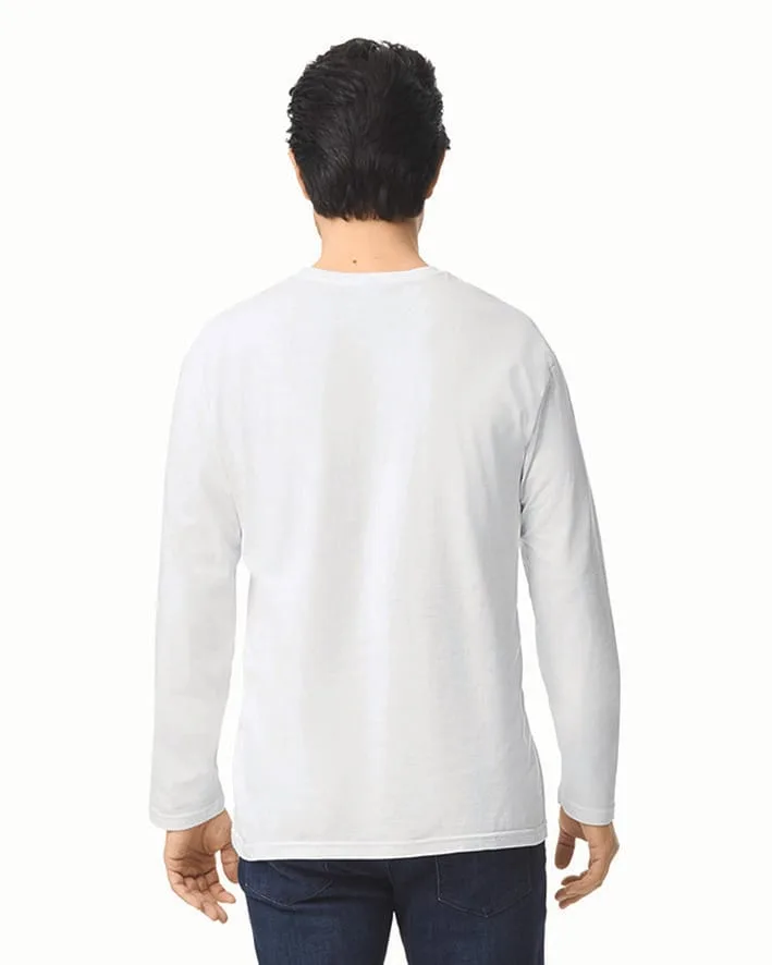 GI64400_2025 - Hidalgo Softstyle® Euro Fit Adult T-shirt met lange mouwen — productfoto 6
