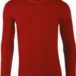 PS_GI64400_RED - Hidalgo Softstyle® Euro Fit Adult T-shirt met lange mouwen — productfoto 10