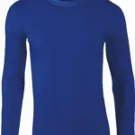 PS_GI64400_ROYALBLUE - Hidalgo Softstyle® Euro Fit Adult T-shirt met lange mouwen, royal blue — productfoto 11