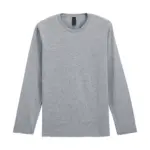PS_GI64400-2_RSSPORTGREY - Hidalgo Softstyle® Euro Fit Adult T-shirt met lange mouwen, rs sport grey — productfoto 12