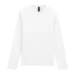 PS_GI64400-2_WHITE - Hidalgo Softstyle® Euro Fit Adult T-shirt met lange mouwen, white — productfoto 13