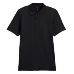 PS_GI64800-2_BLACK - Hidalgo-werbeartikel Herenpolo Softstyle Dubbele piqué, black — productfoto 6