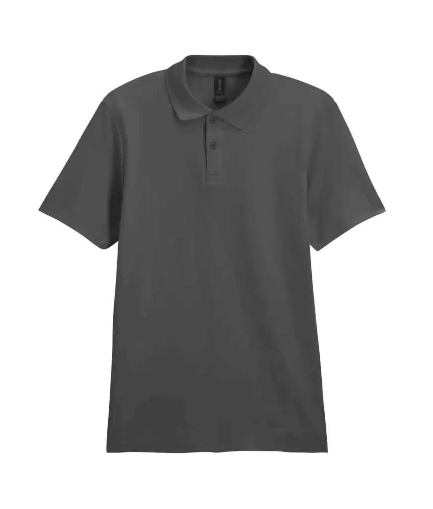 PS_GI64800-2_CHARCOAL - Hidalgo-werbeartikel Herenpolo Softstyle Dubbele piqué, charcoal — productfoto 7