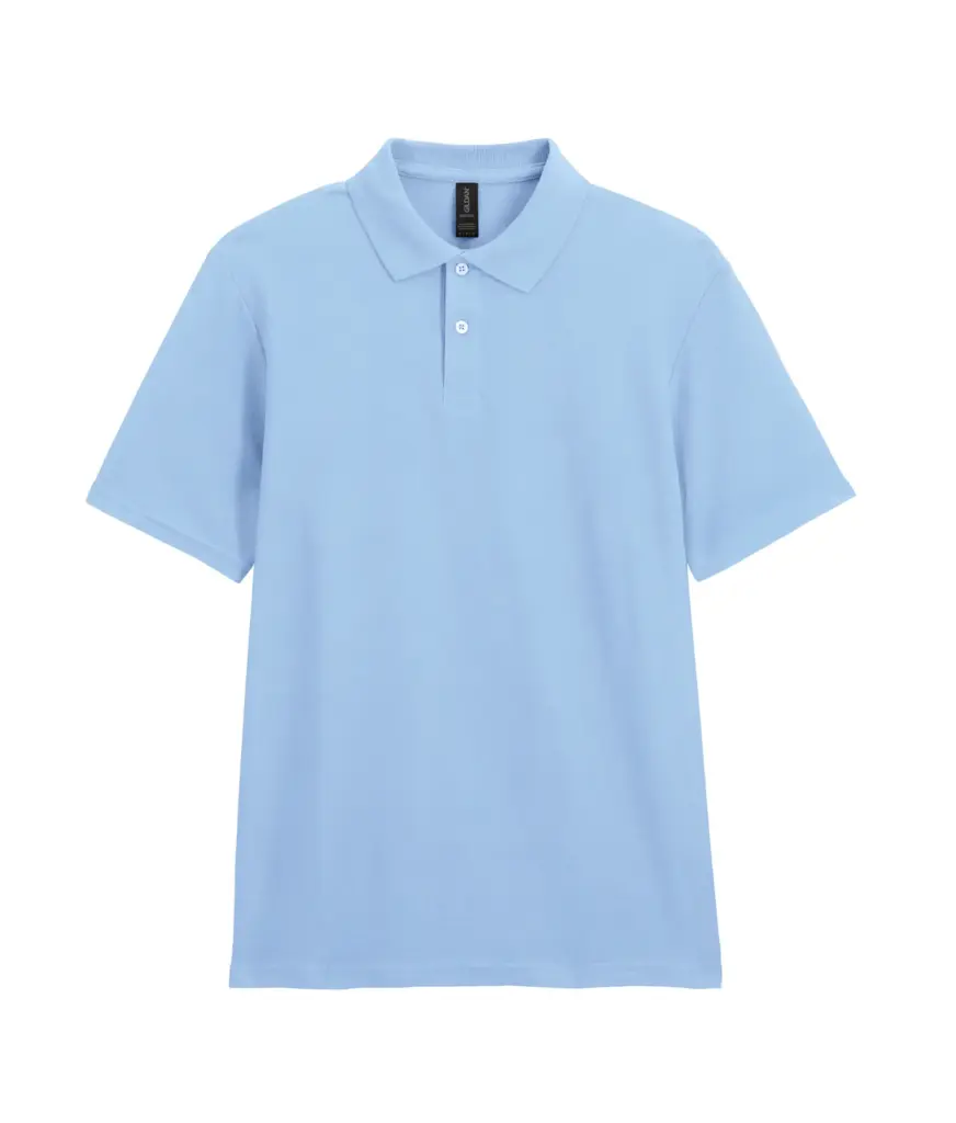 PS_GI64800-2_LIGHTBLUE - Hidalgo-werbeartikel Herenpolo Softstyle Dubbele piqué, light blue — productfoto 11