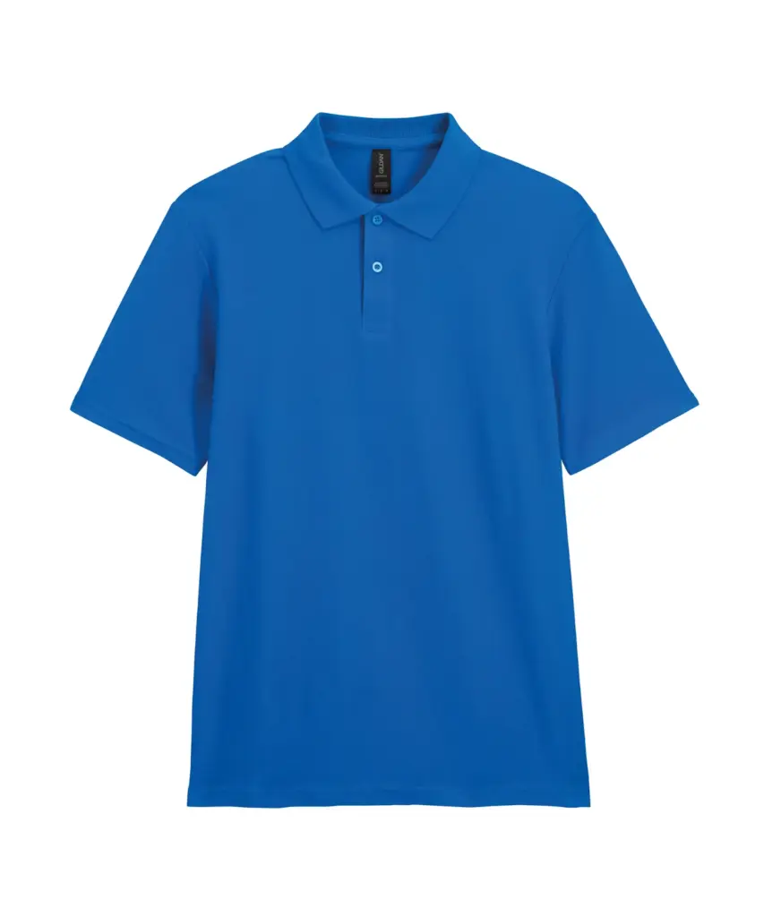 PS_GI64800_ROYALBLUE - Hidalgo-werbeartikel Herenpolo Softstyle Dubbele piqué, royal blue — productfoto 14