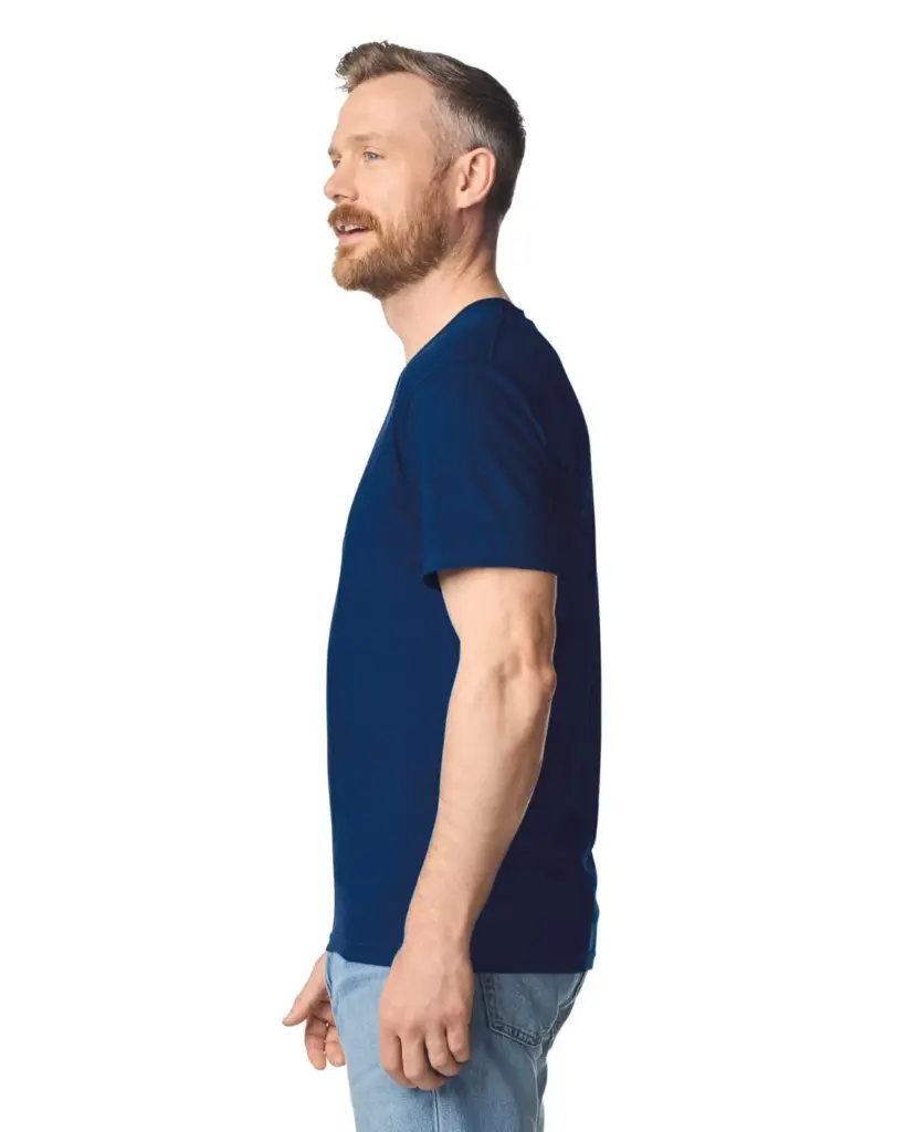 Softstyle Euro Fit Adult V-neck T-shirt — productfoto 2