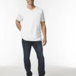 Softstyle Euro Fit Adult V-neck T-shirt — productfoto 4