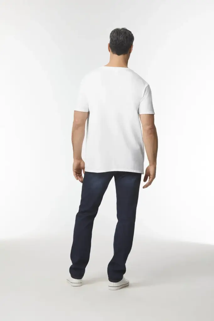 Softstyle Euro Fit Adult V-neck T-shirt — productfoto 6