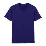 Softstyle Euro Fit Adult V-neck T-shirt, navy — productfoto 20