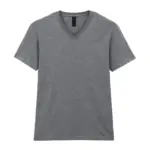 Softstyle Euro Fit Adult V-neck T-shirt, rs sport grey — productfoto 23