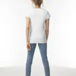 Softstyle® Fitted Ladies' V-neck T-shirt — productfoto 11