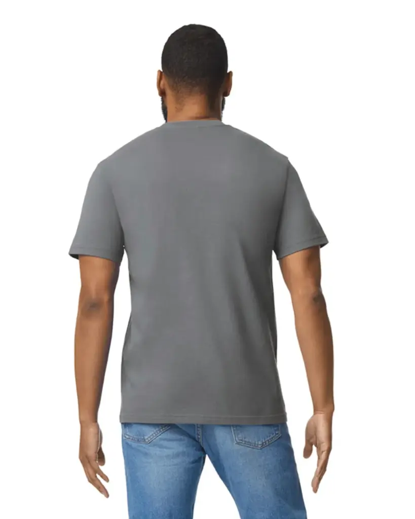 GI65000_2026 - Hidalgo-werbeartikel Heren-T-shirt Softstyle Midweight — productfoto 3