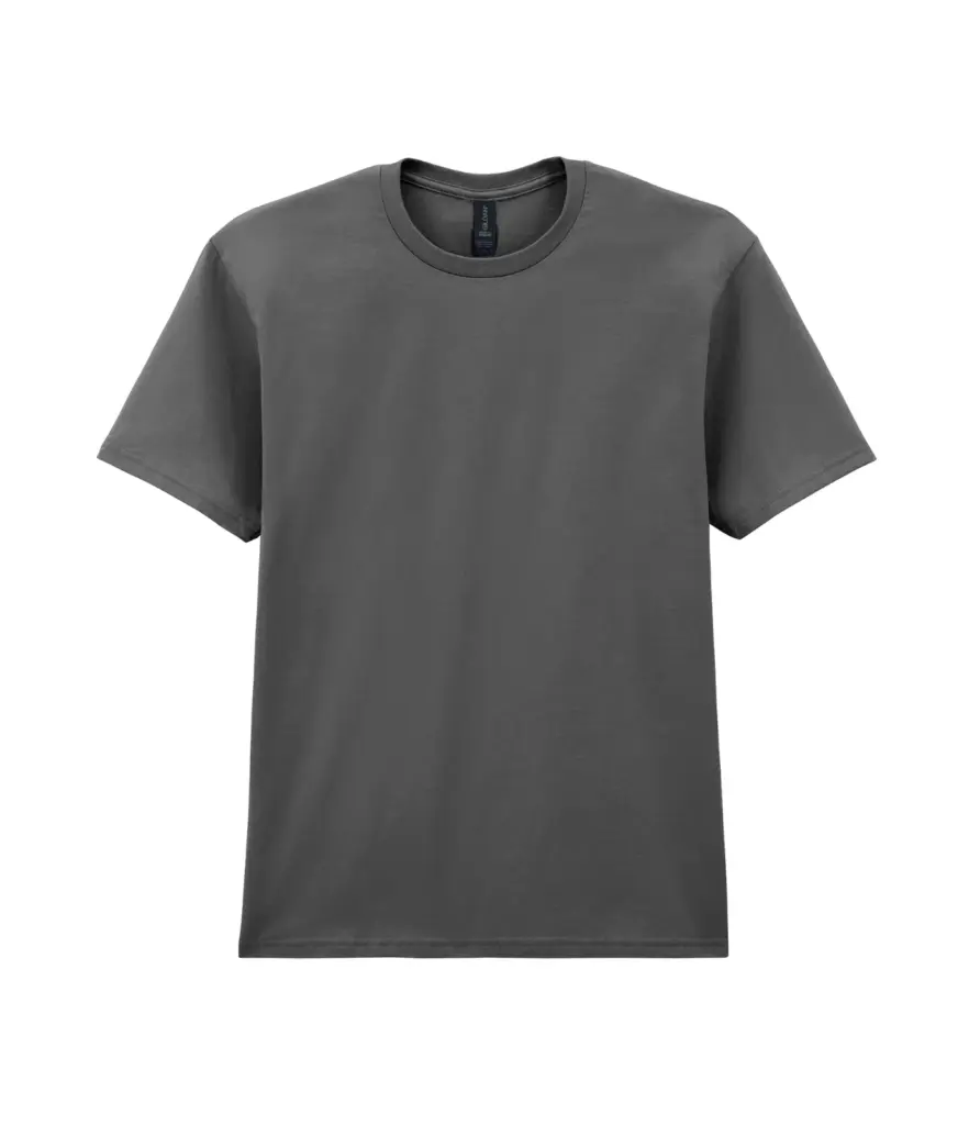PS_GI65000_CHARCOAL - Hidalgo-werbeartikel Heren-T-shirt Softstyle Midweight, charcoal — productfoto 7