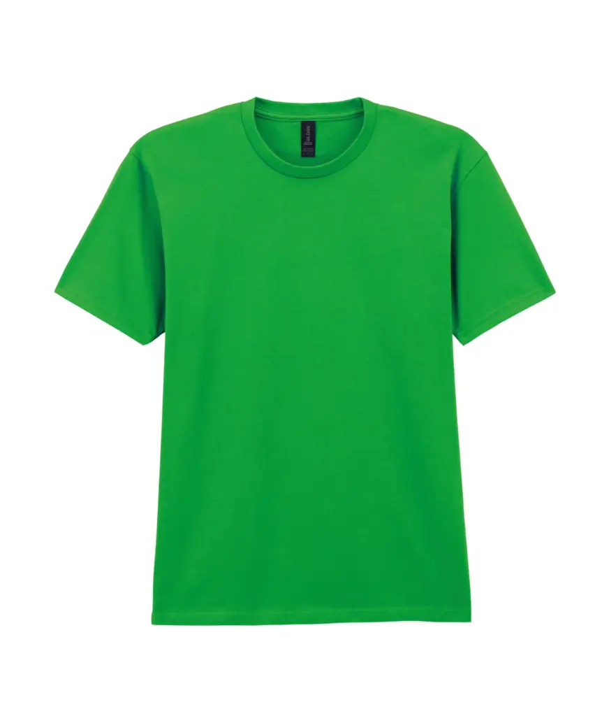 PS_GI65000_IRISHGREEN - Hidalgo-werbeartikel Heren-T-shirt Softstyle Midweight, irish green — productfoto 10