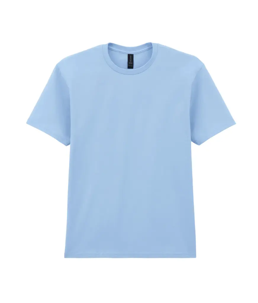 PS_GI65000_LIGHTBLUE - Hidalgo-werbeartikel Heren-T-shirt Softstyle Midweight, light blue — productfoto 11