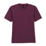 PS_GI65000_MAROON - Hidalgo-werbeartikel Heren-T-shirt Softstyle Midweight, maroon — productfoto 12
