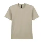 PS_GI65000_SAND - Hidalgo-werbeartikel Heren-T-shirt Softstyle Midweight, sand — productfoto 22