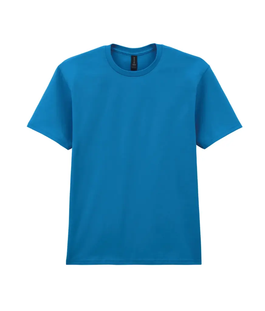 PS_GI65000_SAPPHIRE - Hidalgo-werbeartikel Heren-T-shirt Softstyle Midweight, sapphire — productfoto 23