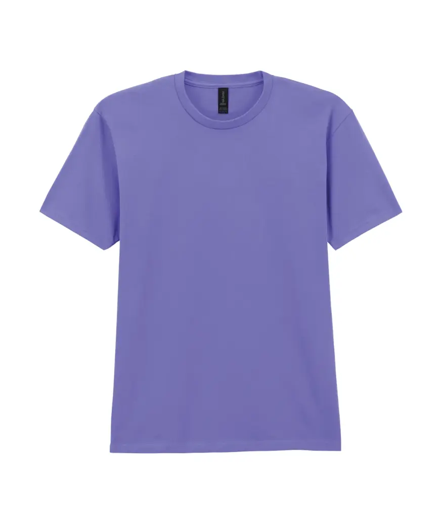 PS_GI65000_VIOLET - Hidalgo-werbeartikel Heren-T-shirt Softstyle Midweight, violet — productfoto 25
