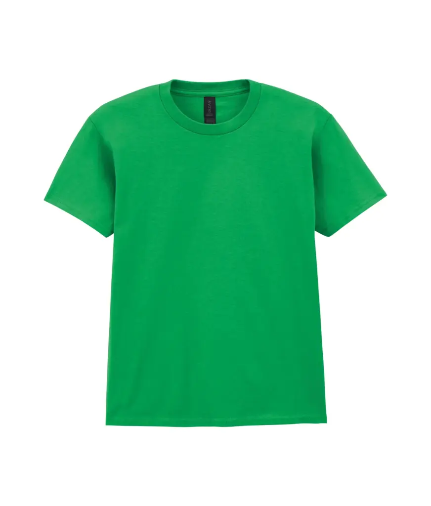 Kinder lightgewicht softstyle T-shirt, irish green — productfoto 4