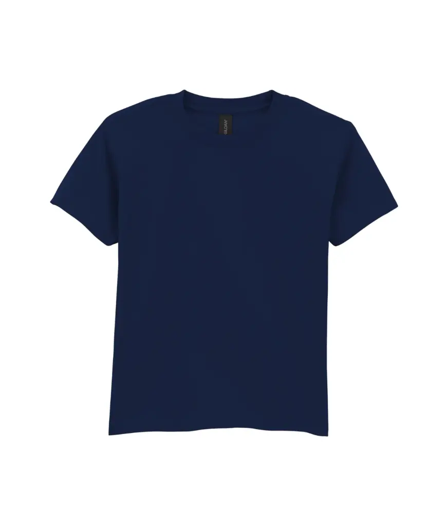 Kinder lightgewicht softstyle T-shirt, navy — productfoto 6