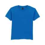 Kinder lightgewicht softstyle T-shirt, royal — productfoto 10