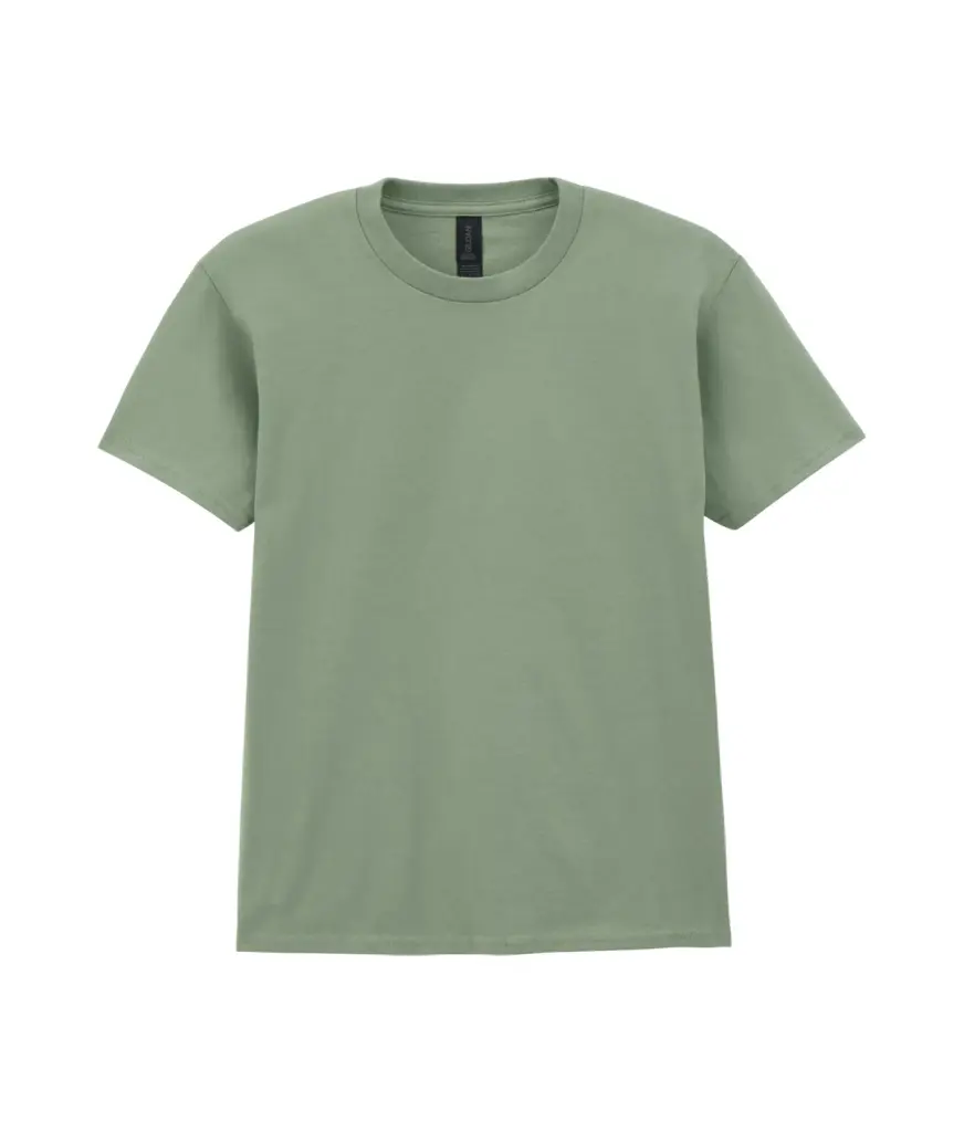 Kinder lightgewicht softstyle T-shirt, sage — productfoto 12