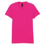 Dames-T-shirt Softstyle Midweight, heliconia — productfoto 6