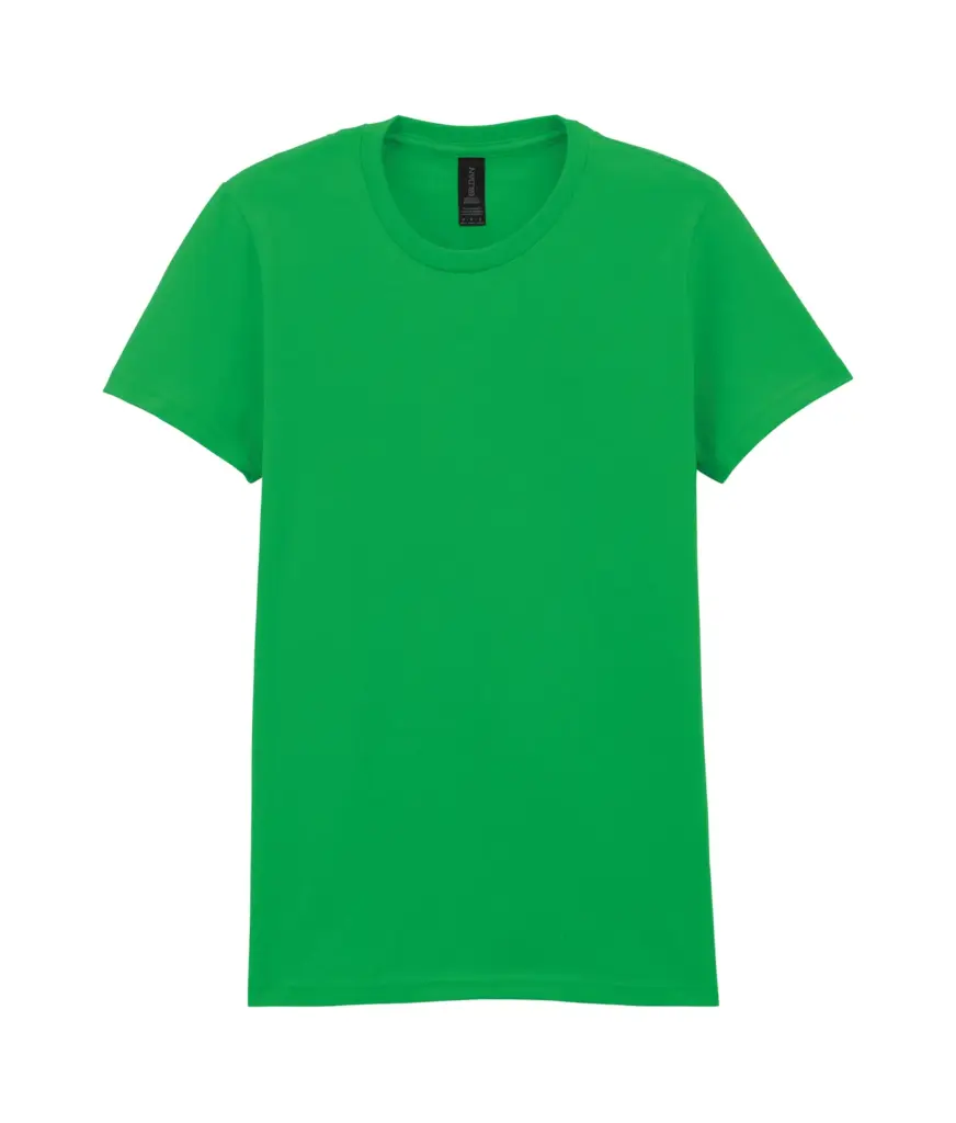 PS_GI65000L_IRISHGREEN - Hidalgo-werbeartikel Dames-T-shirt Softstyle Midweight, irish green — productfoto 7