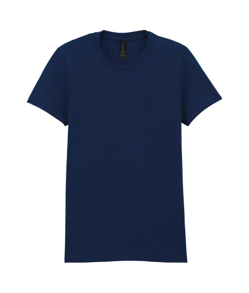 PS_GI65000L_NAVY - Hidalgo-werbeartikel Dames-T-shirt Softstyle Midweight, navy — productfoto 8