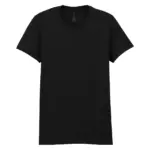 PS_GI65000L_PITCHBLACK - Hidalgo-werbeartikel Dames-T-shirt Softstyle Midweight, pitch black — productfoto 9