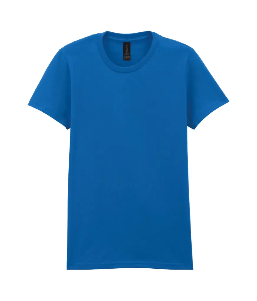 PS_GI65000L_ROYAL - Hidalgo-werbeartikel Dames-T-shirt Softstyle Midweight, royal — productfoto 11