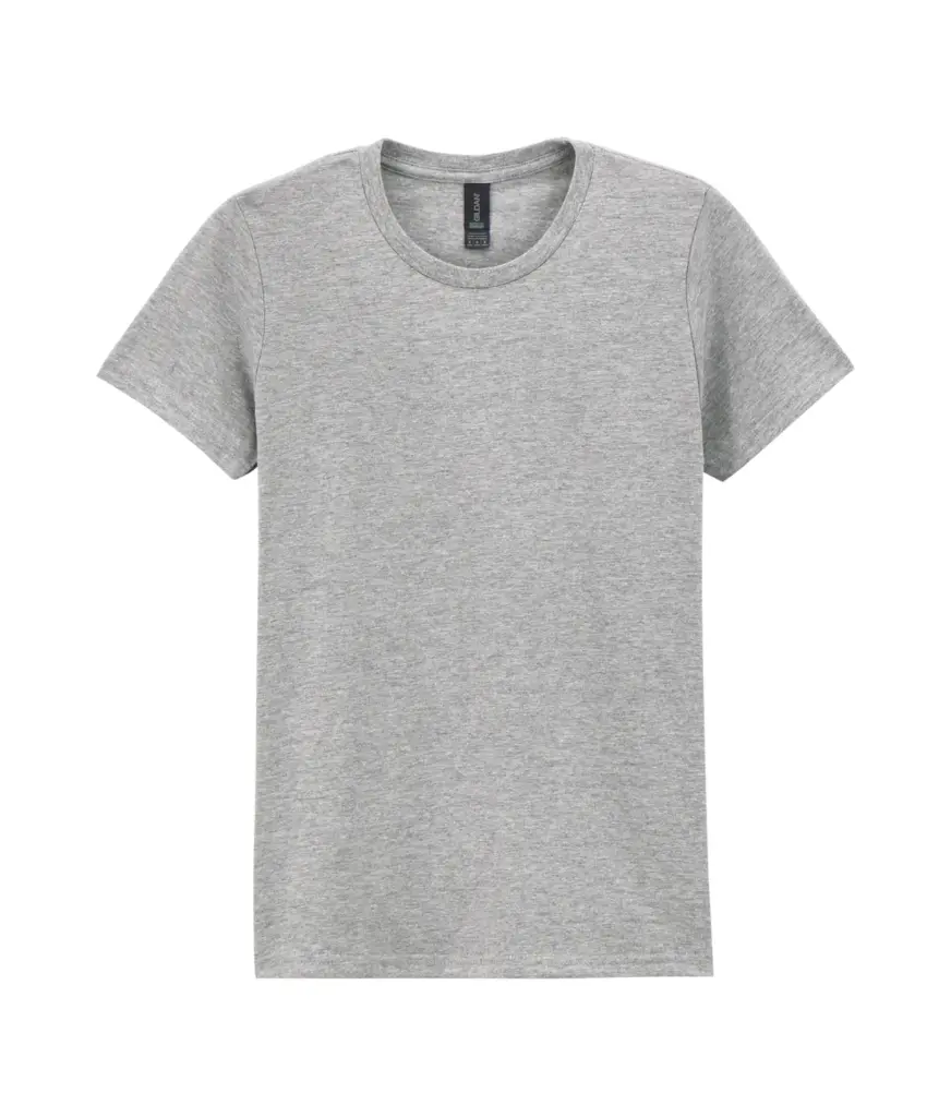 PS_GI65000L_RSSPORTGREY - Hidalgo-werbeartikel Dames-T-shirt Softstyle Midweight, rs sport grey — productfoto 12
