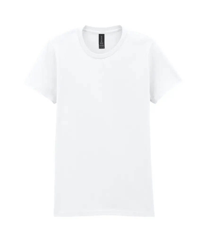 PS_GI65000L_WHITE - Hidalgo-werbeartikel Dames-T-shirt Softstyle Midweight, white — productfoto 15
