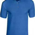 DryBlend® Adult Jersey Polo, royal blue — productfoto 11