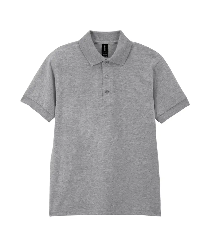 DryBlend® Adult Jersey Polo, sport grey — productfoto 12