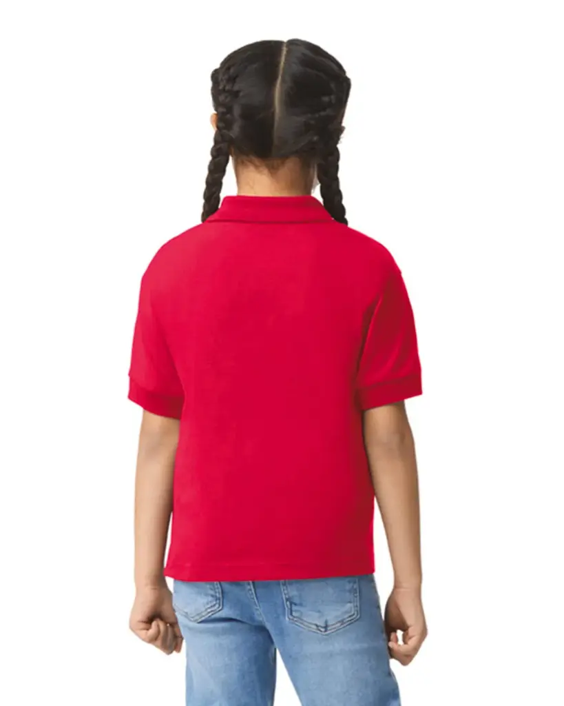 Dryblend Classic Fit Kinder Jersey Polo — productfoto 3