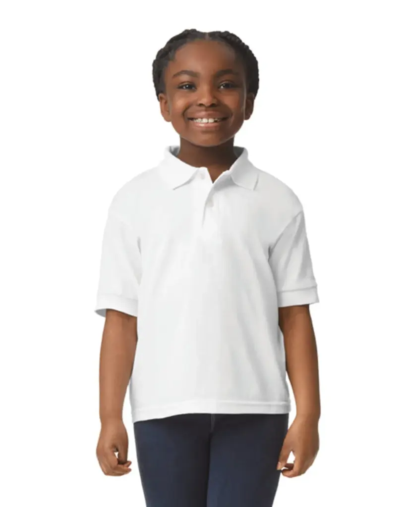Dryblend Classic Fit Kinder Jersey Polo — productfoto 4
