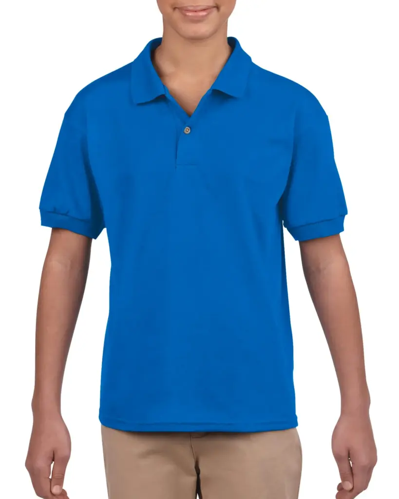 Dryblend Classic Fit Kinder Jersey Polo — productfoto 6