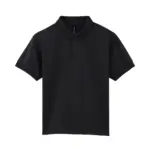 Dryblend Classic Fit Kinder Jersey Polo, black — productfoto 8