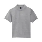 Dryblend Classic Fit Kinder Jersey Polo, sport grey — productfoto 12