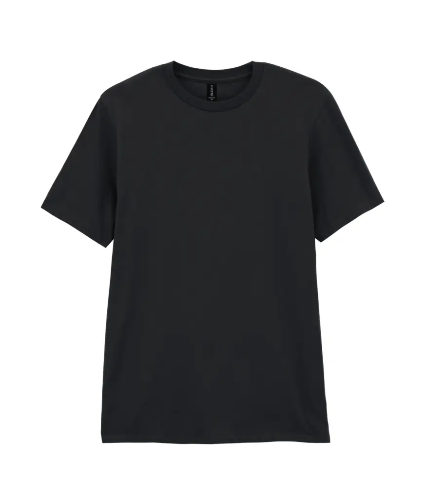 T-shirt voor volwassenen Softstyle, black — productfoto 3