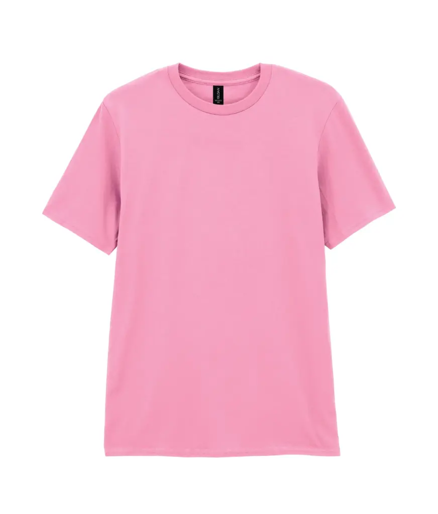 T-shirt voor volwassenen Softstyle, charity pink — productfoto 6
