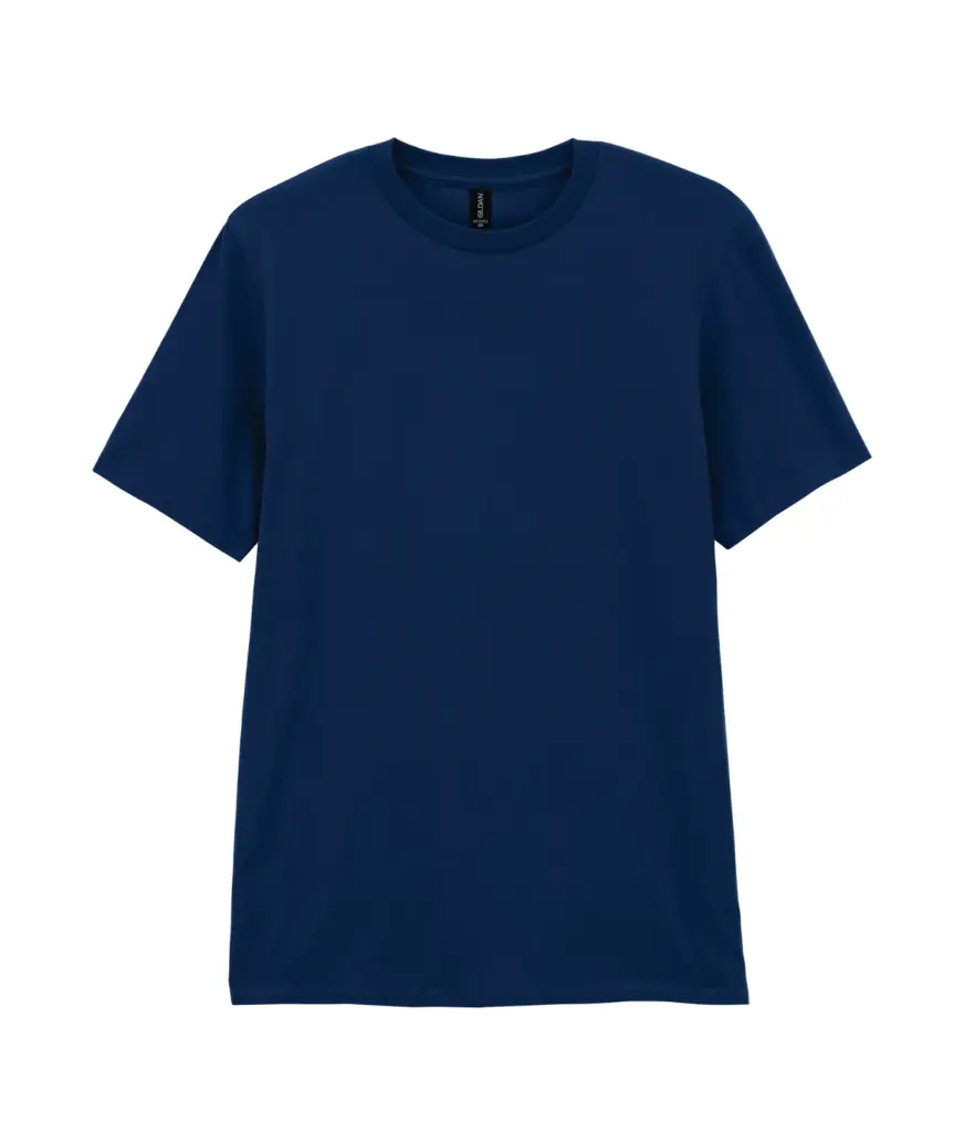 T-shirt voor volwassenen Softstyle, navy — productfoto 7
