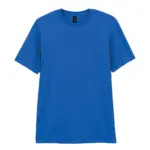 T-shirt voor volwassenen Softstyle, royal — productfoto 8